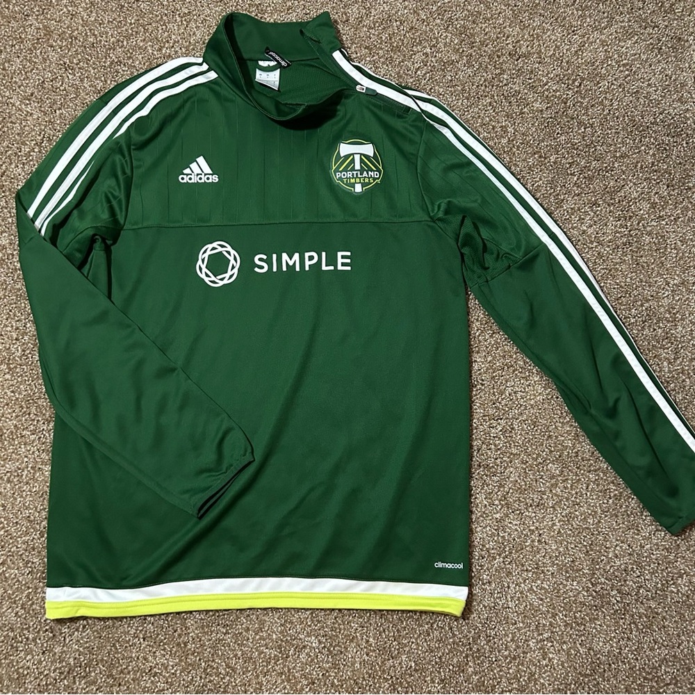 Portland Timbers Green Warm-Up Jacket